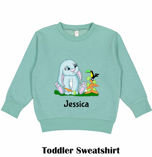 Bunny Toddler Sweatshirt
