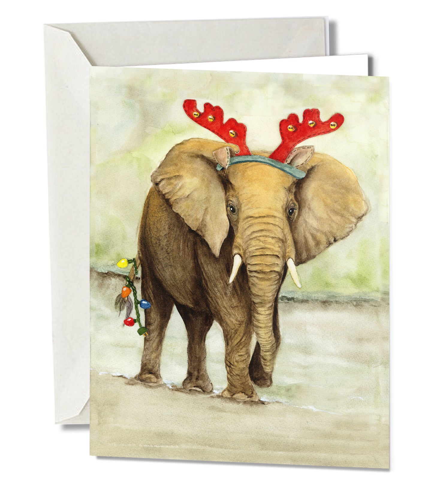 African Animal Holiday Note Cards
