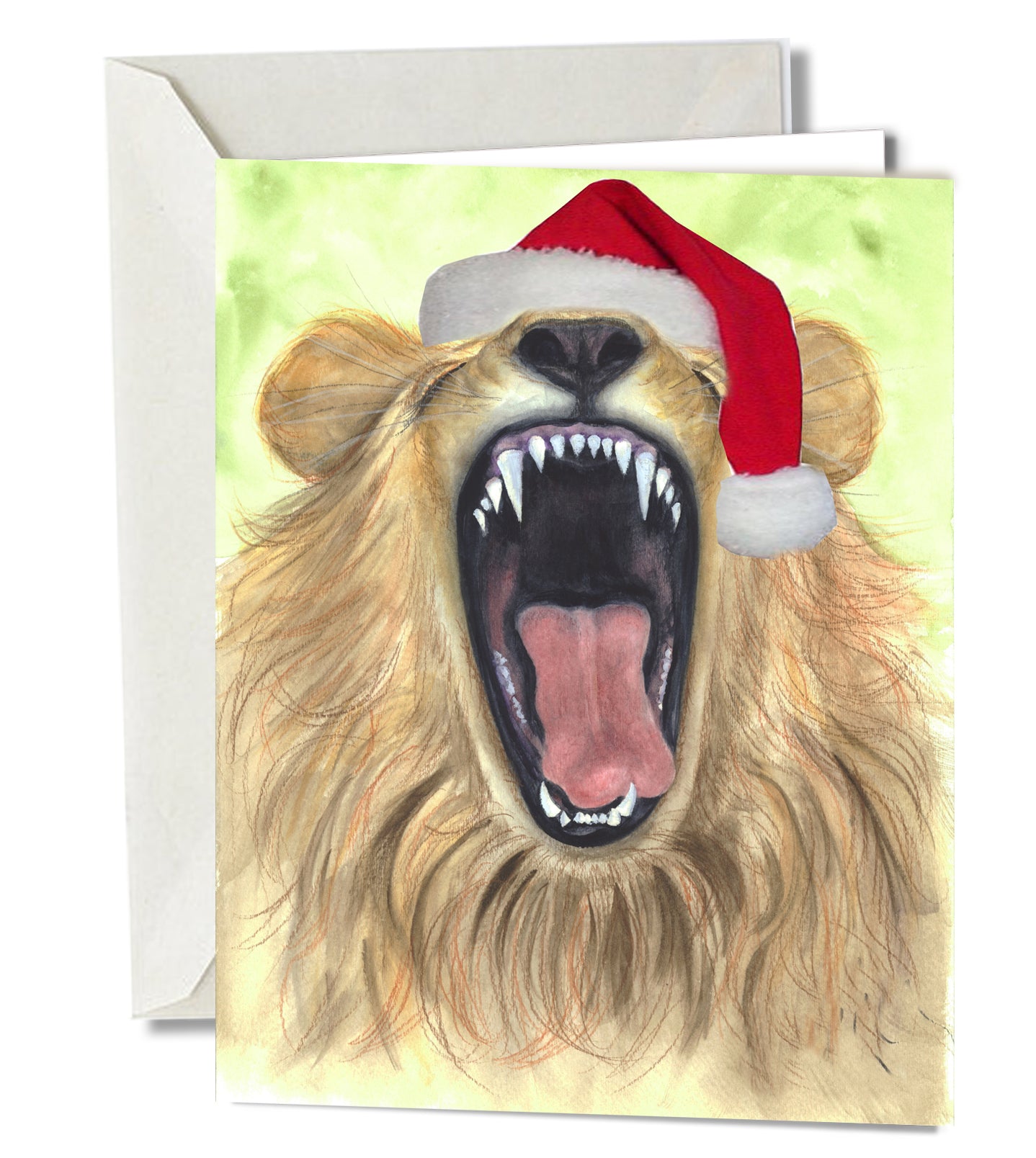 African Animal Holiday Note Cards