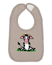 Load image into Gallery viewer, Cow on Bib
