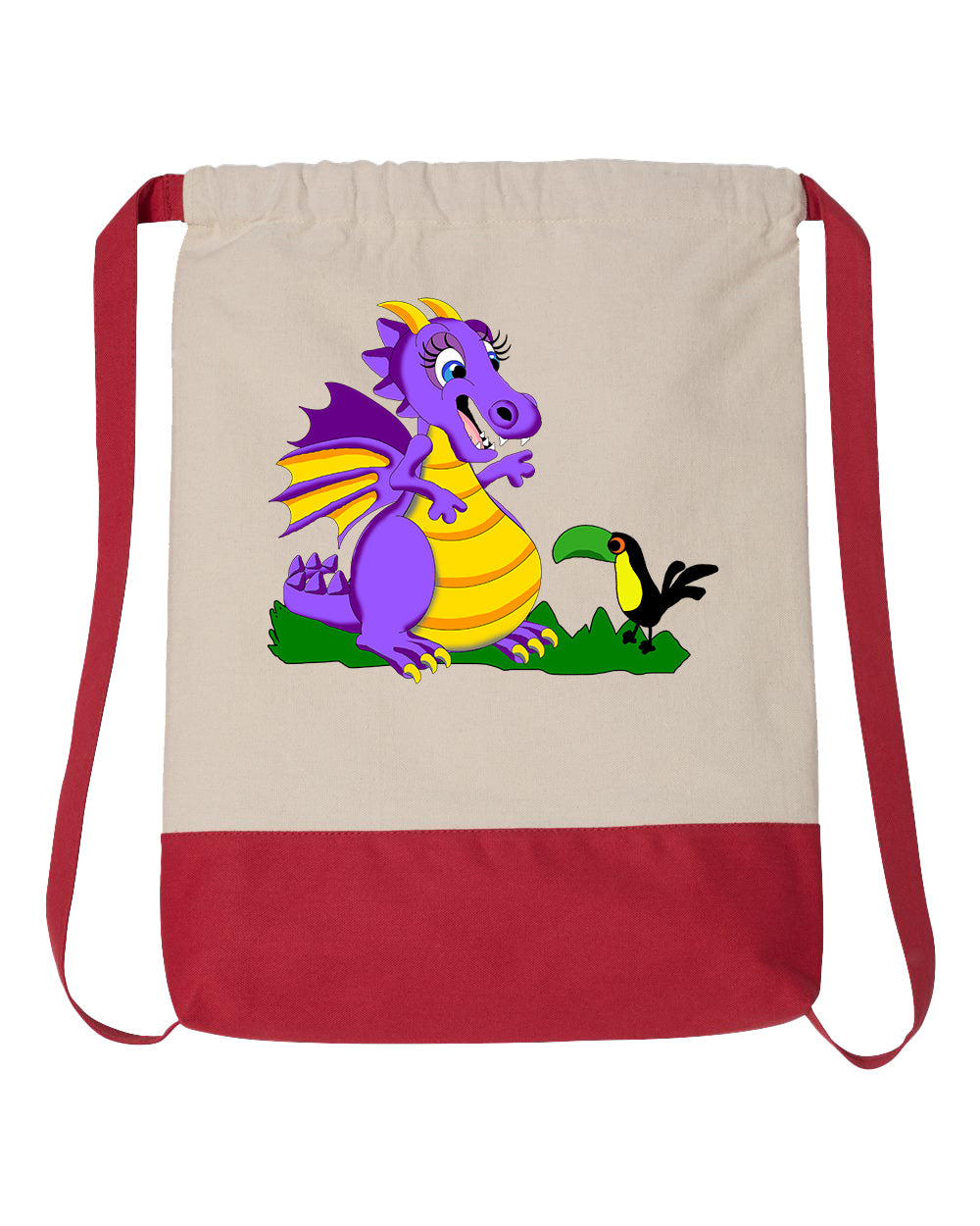 Dragon Drawstring Backpack