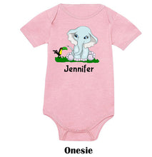 Load image into Gallery viewer, Elephant on Onesie
