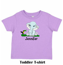 Load image into Gallery viewer, Elephant Toddler T-shirt
