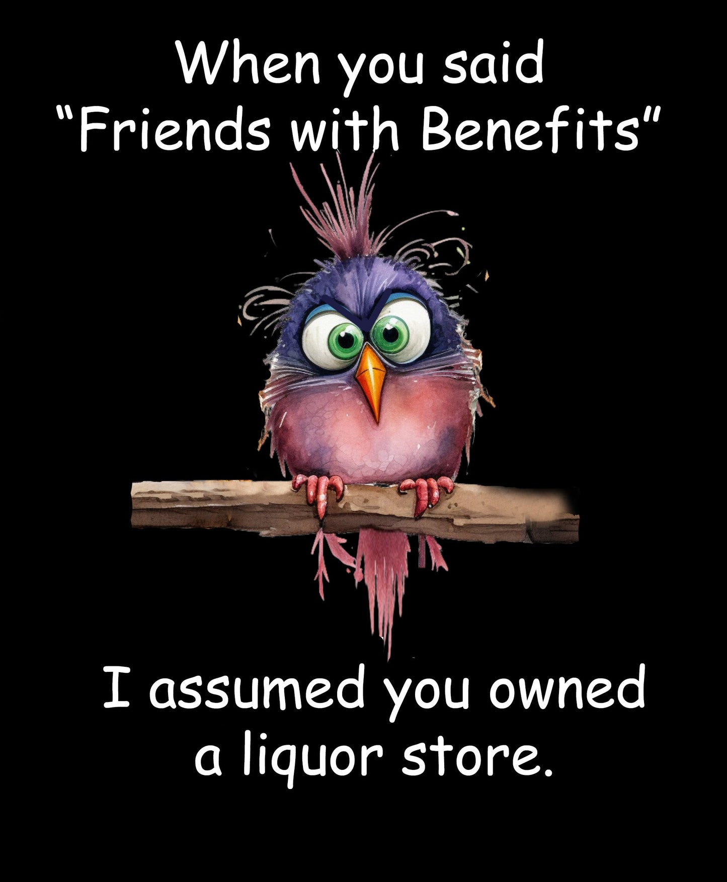 Friends with Benefits white text