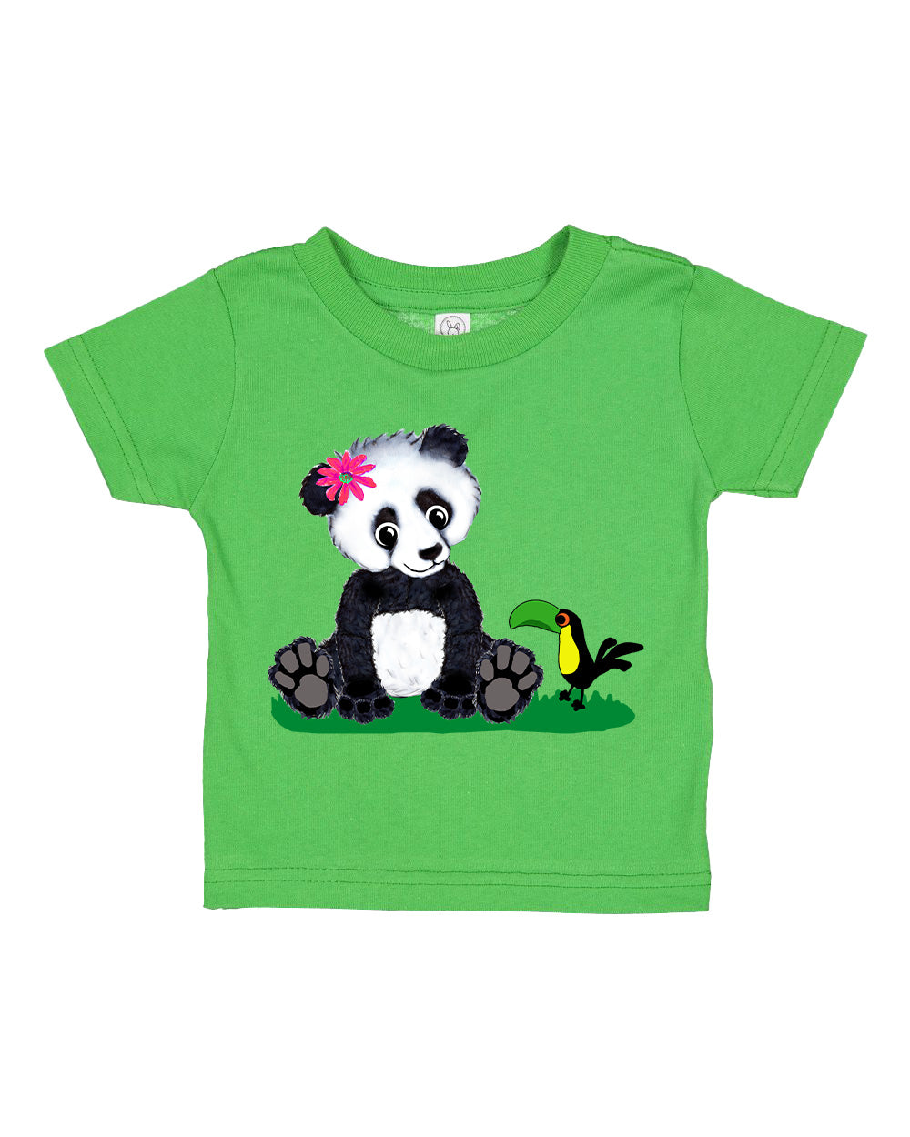 Girl Panda Toddler T-shirt