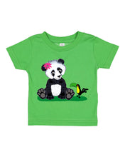 Load image into Gallery viewer, Girl Panda Toddler T-shirt
