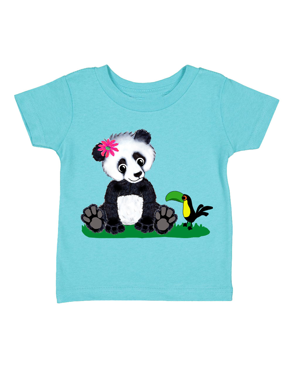 Girl Panda Toddler T-shirt