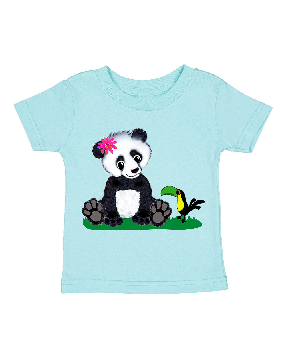 Girl Panda Toddler T-shirt