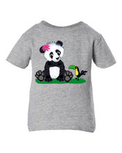Load image into Gallery viewer, Girl Panda Infant T-shirt
