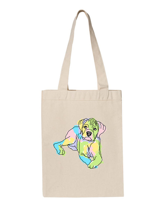 Boxer on Gusset Tote