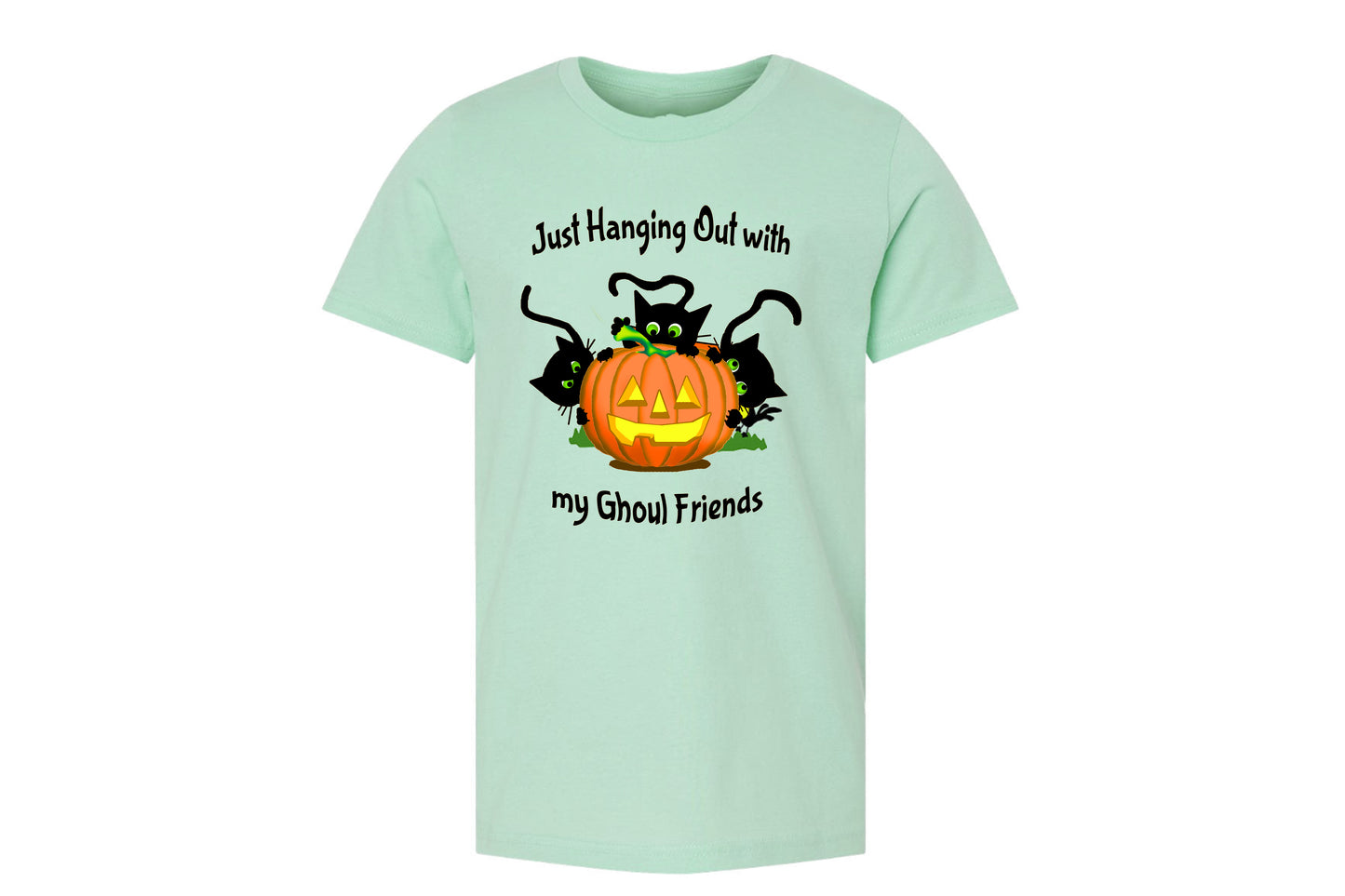Hanging with my Ghoul Friends on Kids T-shirt