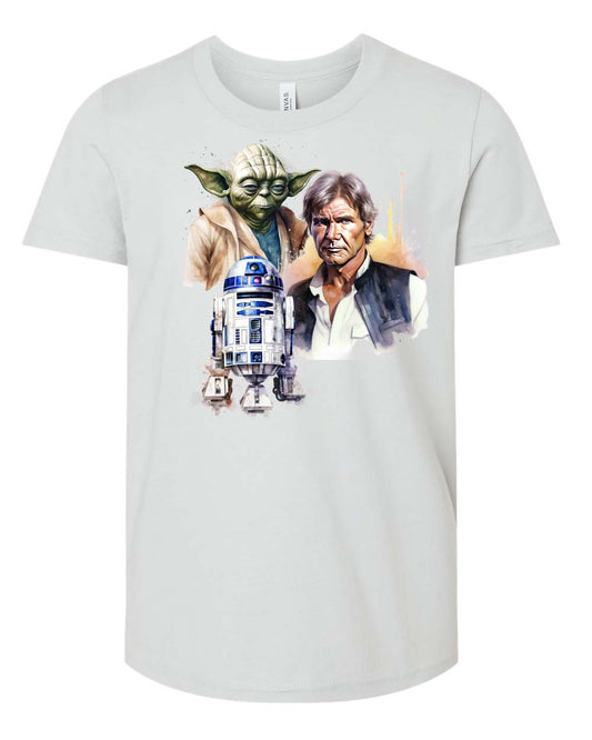 Kid's T-shirt with Star Wars Images
