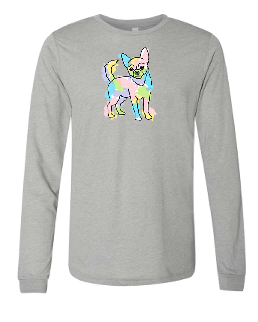 Chihuahua on Men's Long Sleeve T-shirt