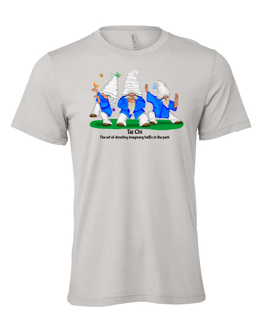 Tai Chi Gnomes on Men's T-shirt
