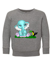 Load image into Gallery viewer, Elephant Toddler Sweatshirt
