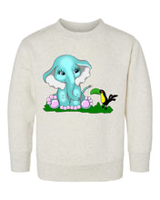 Load image into Gallery viewer, Elephant Toddler Sweatshirt

