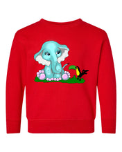 Load image into Gallery viewer, Elephant Toddler Sweatshirt
