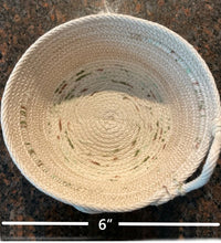 Load image into Gallery viewer, Artisan Yarn and Rope Bowl with Swirl Details
