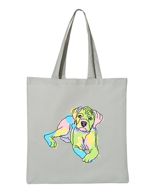 Boxer on Tote