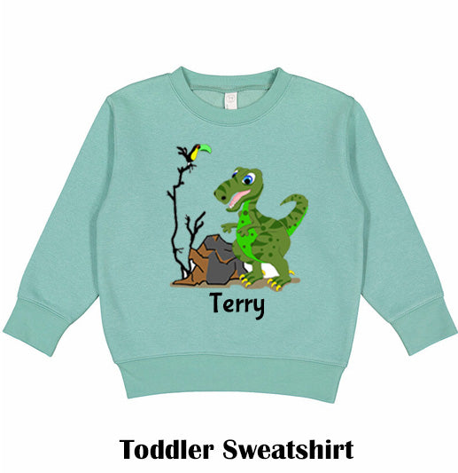 T-Rex Toddler Sweatshirt