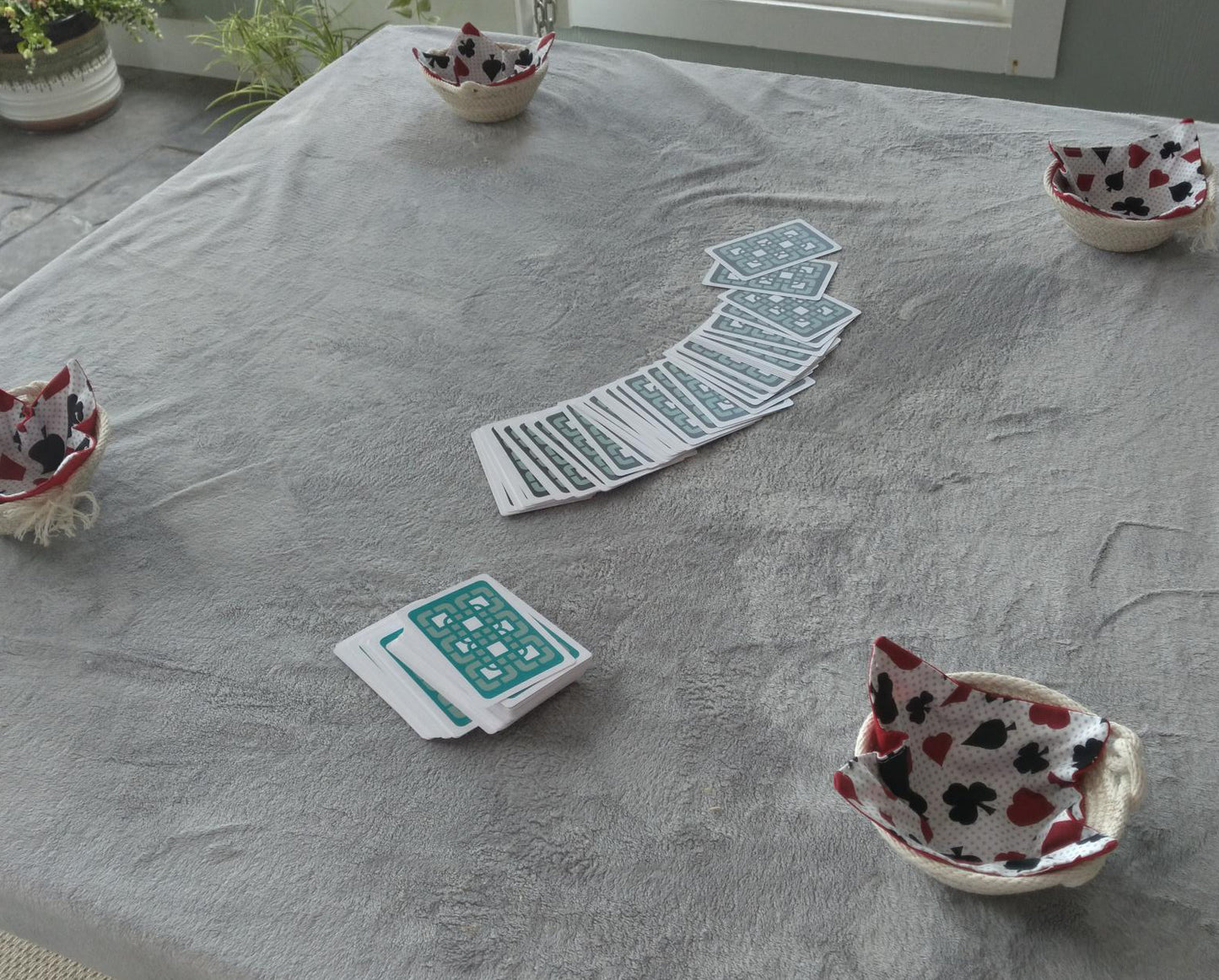 Set of Snack Bowls for the Game Table