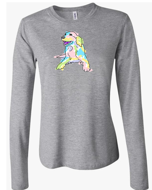 Retriever on Women's Long Sleeve T-shirt