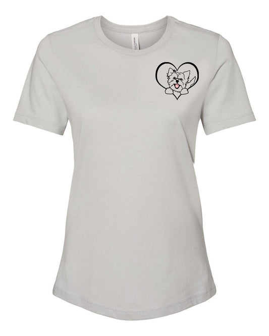 Women's T-shirt with Heartbeats