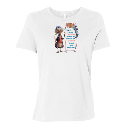 Women's T-shirt with Snarky Old Ladies