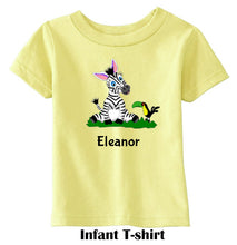 Load image into Gallery viewer, Zebra Infant T-shirt
