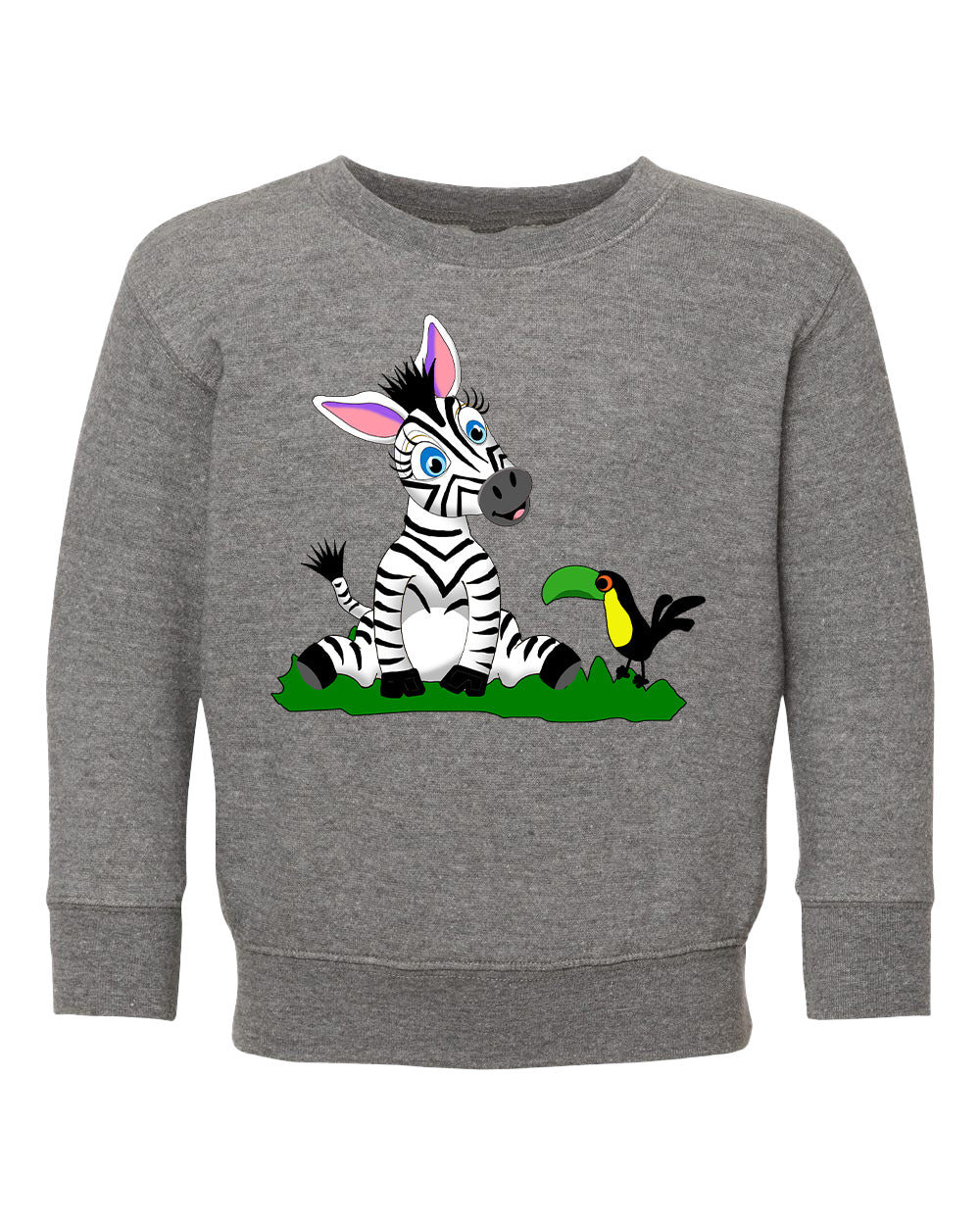 Zebra Toddler Sweatshirt