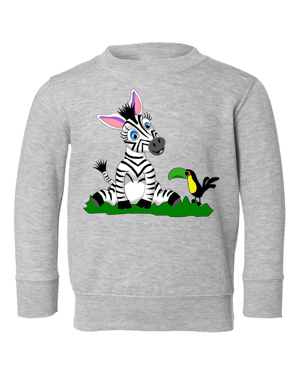 Zebra Toddler Sweatshirt