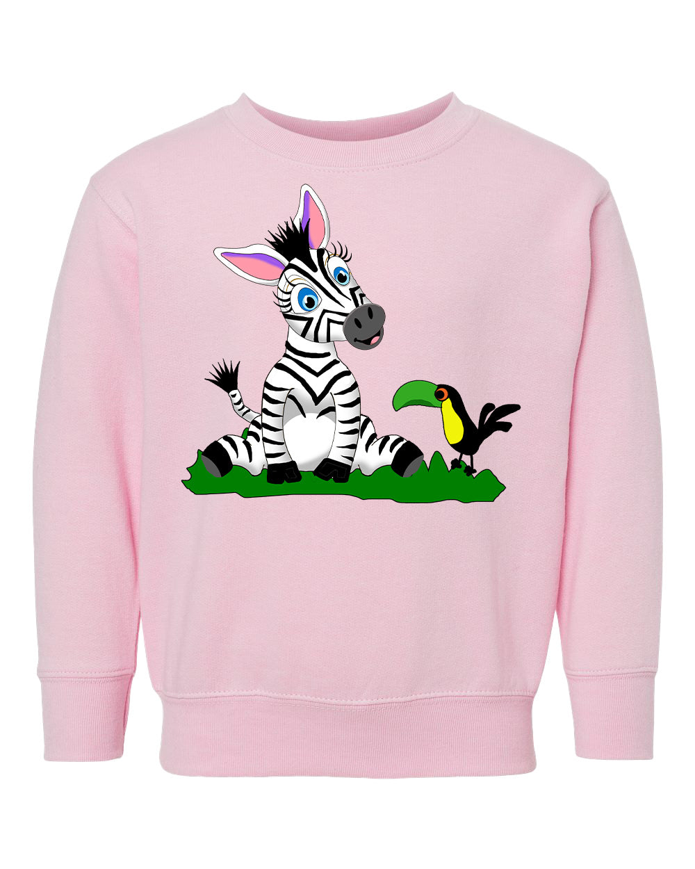Zebra Toddler Sweatshirt
