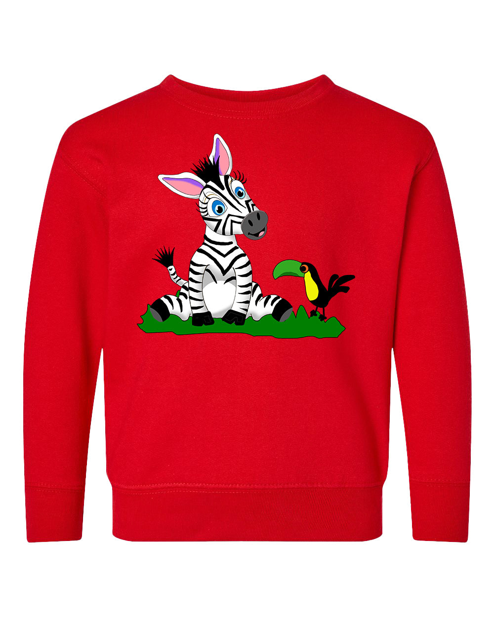 Zebra Toddler Sweatshirt