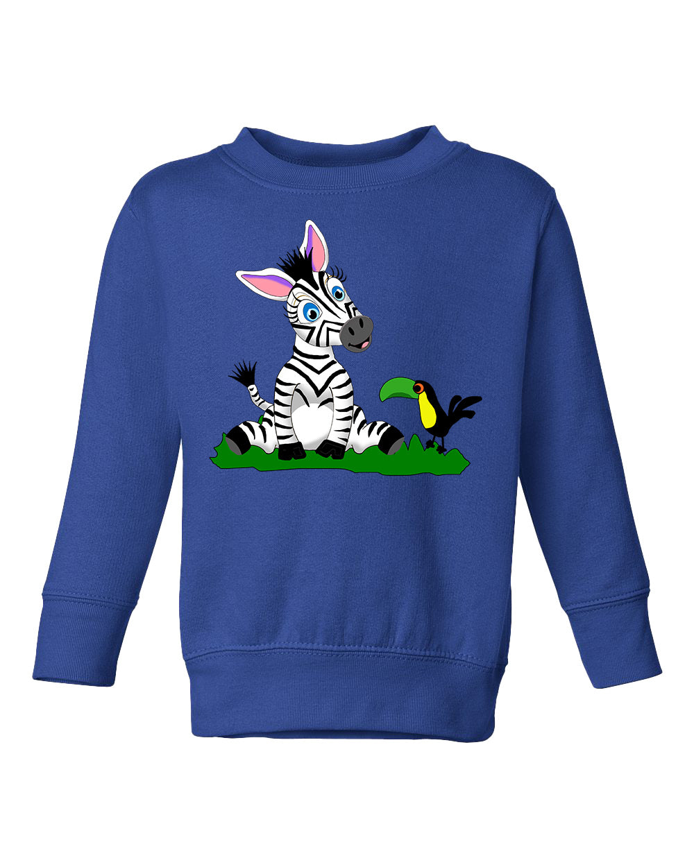 Zebra Toddler Sweatshirt