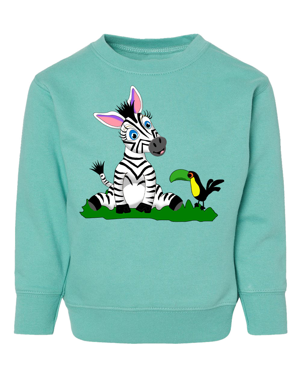 Zebra Toddler Sweatshirt