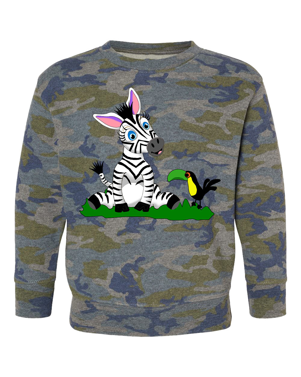Zebra Toddler Sweatshirt
