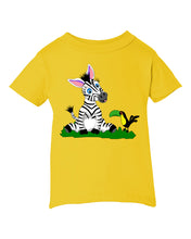 Load image into Gallery viewer, Zebra Toddler T-shirt
