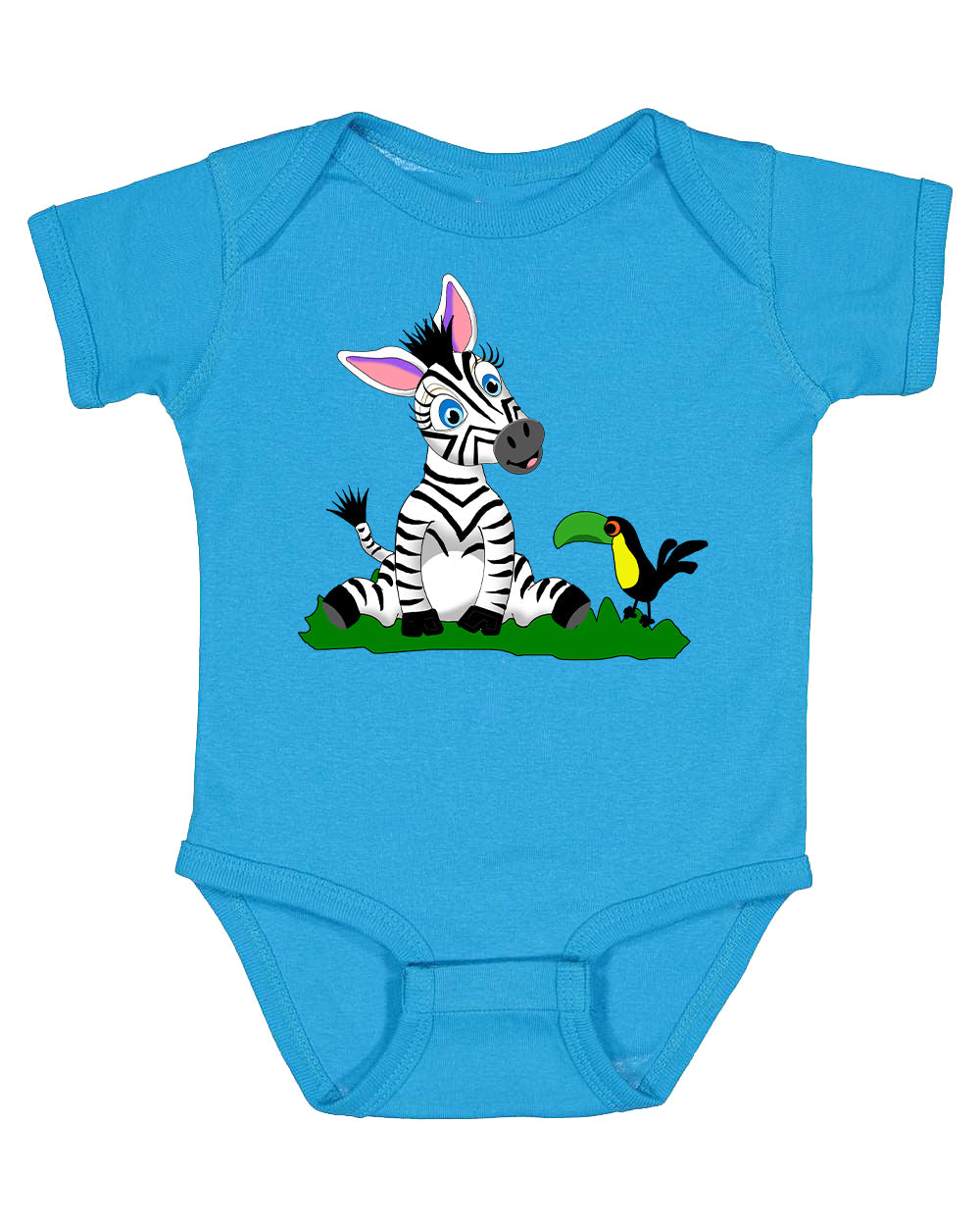 Zebra on Onesie