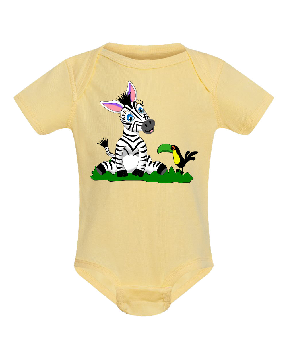 Zebra on Onesie