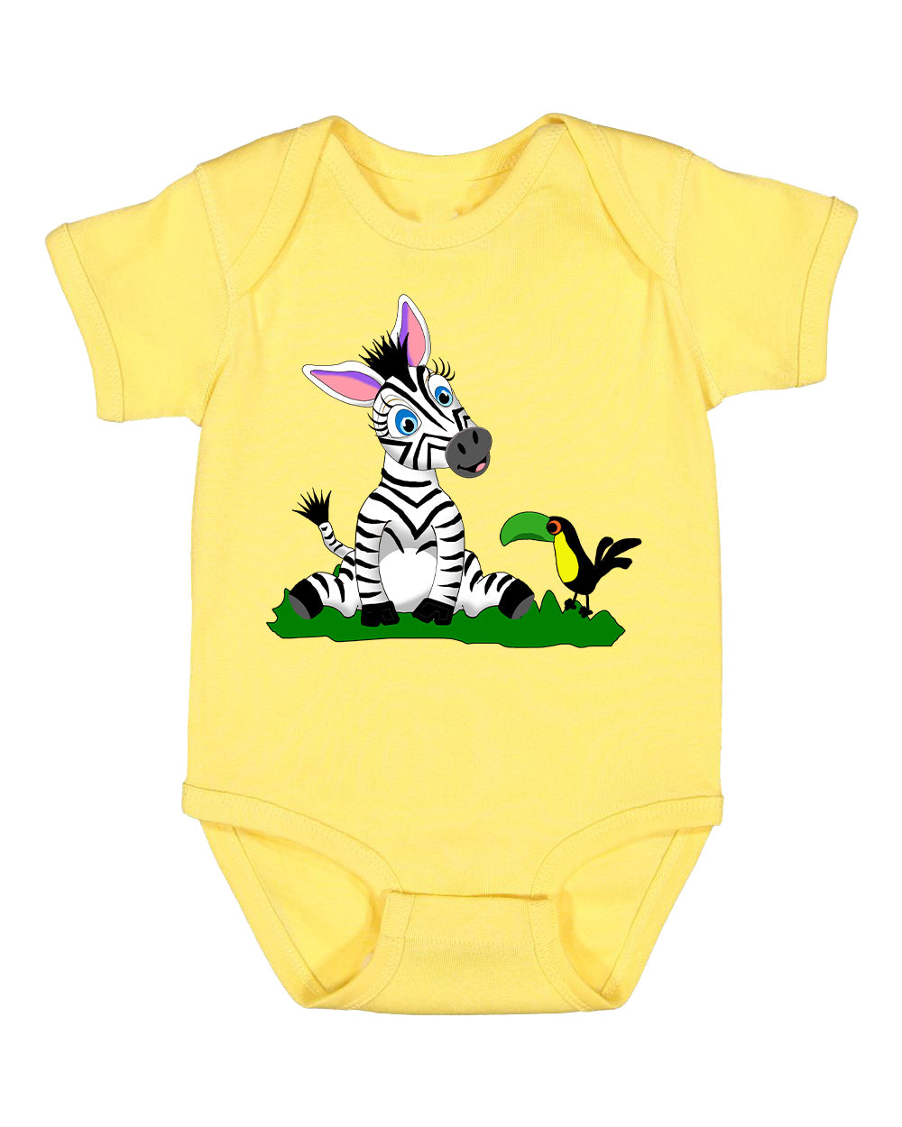Zebra on Onesie