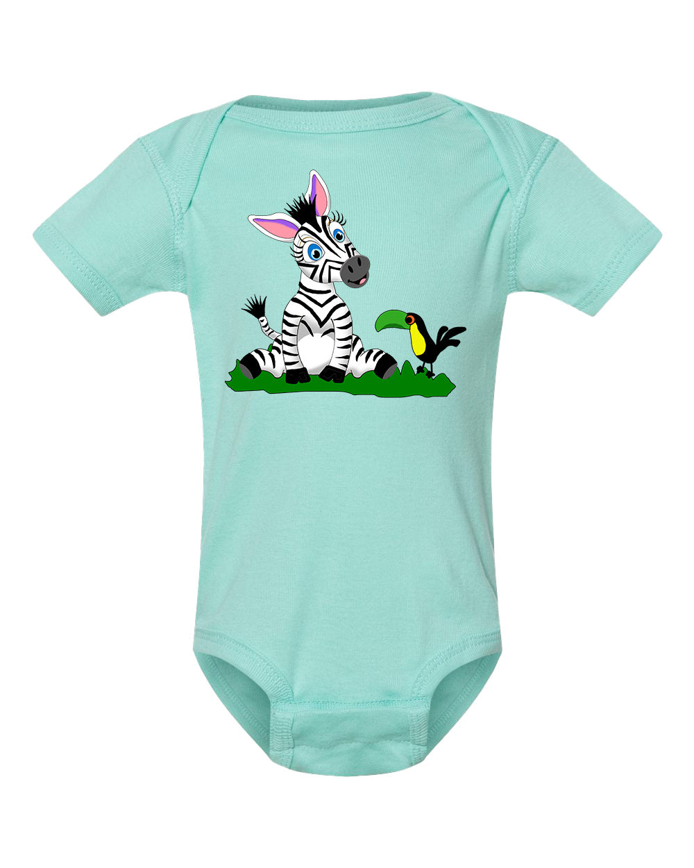 Zebra on Onesie