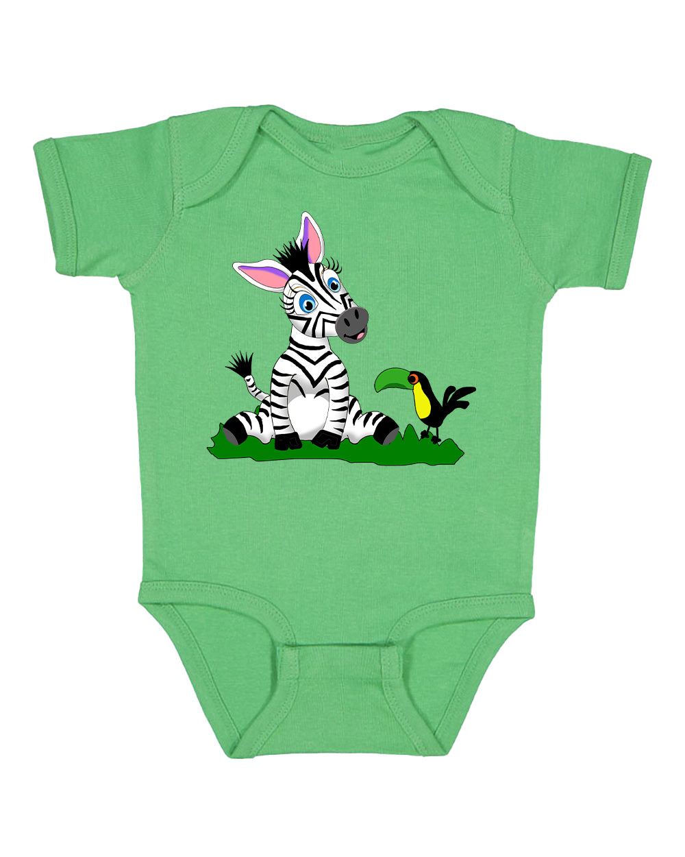 Zebra on Onesie