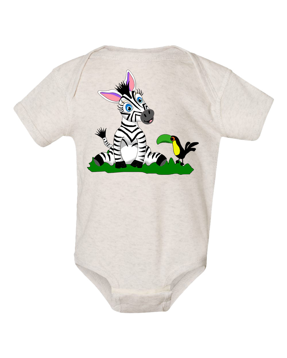Zebra on Onesie