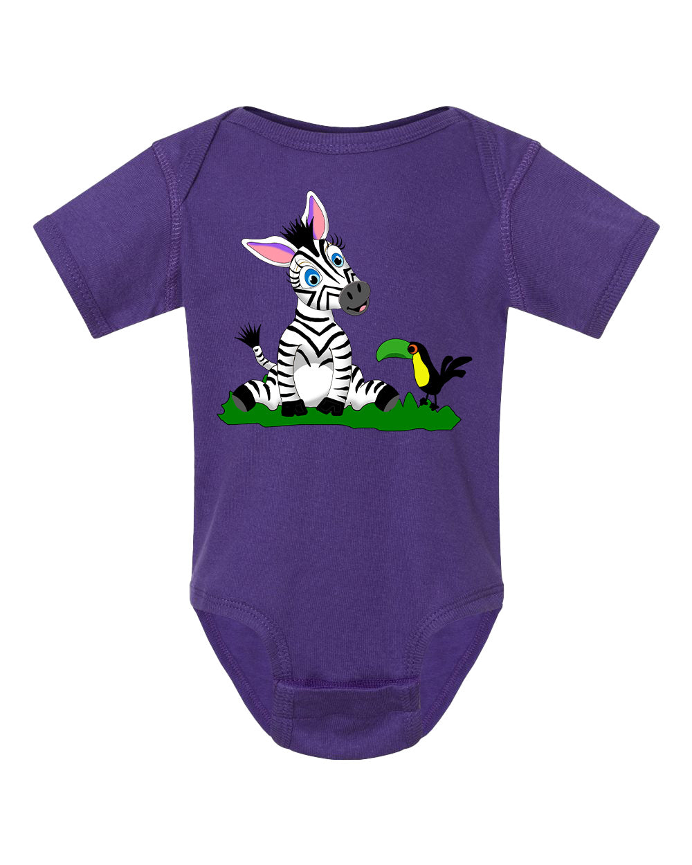 Zebra on Onesie