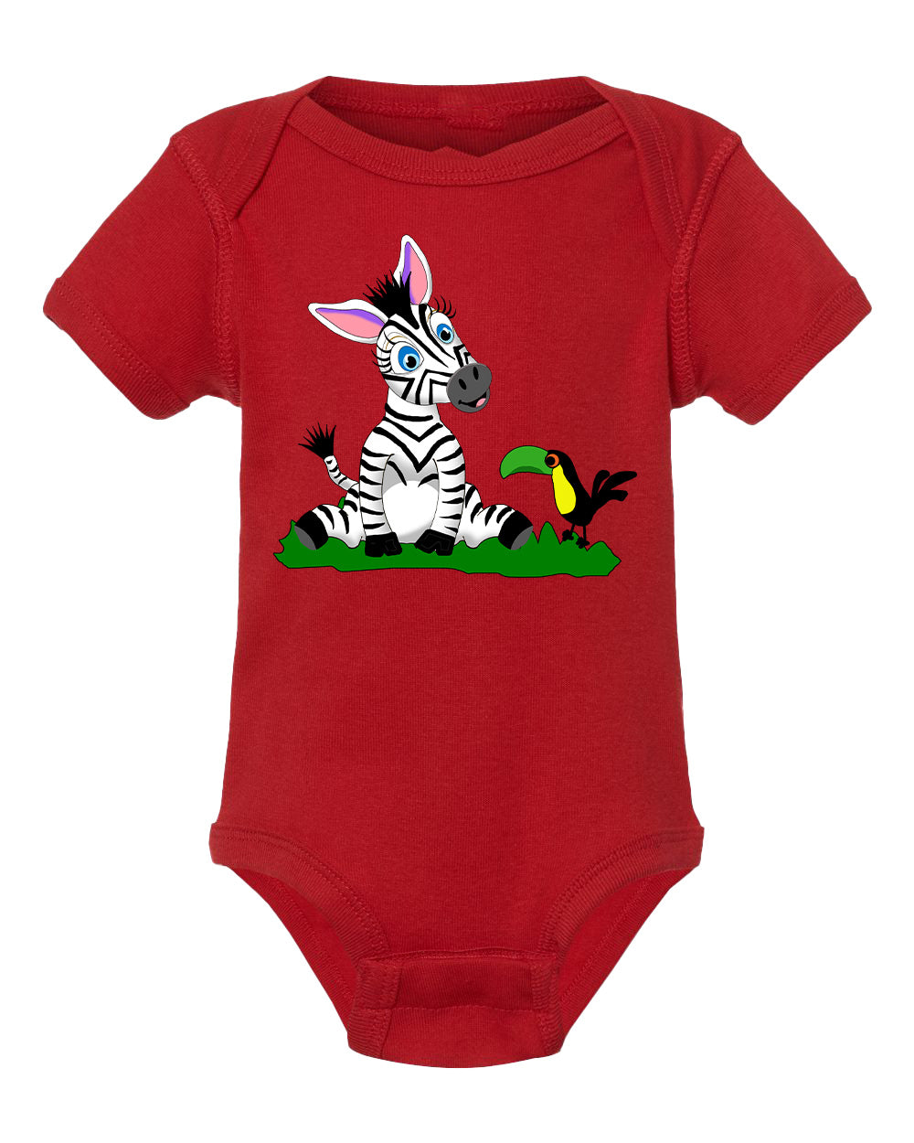 Zebra on Onesie
