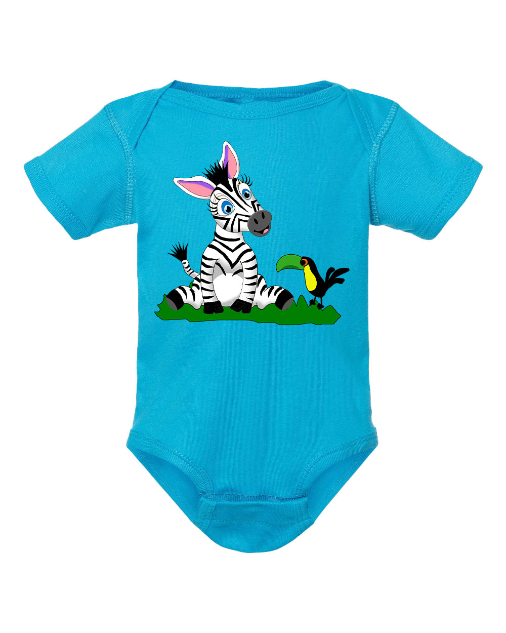Zebra on Onesie