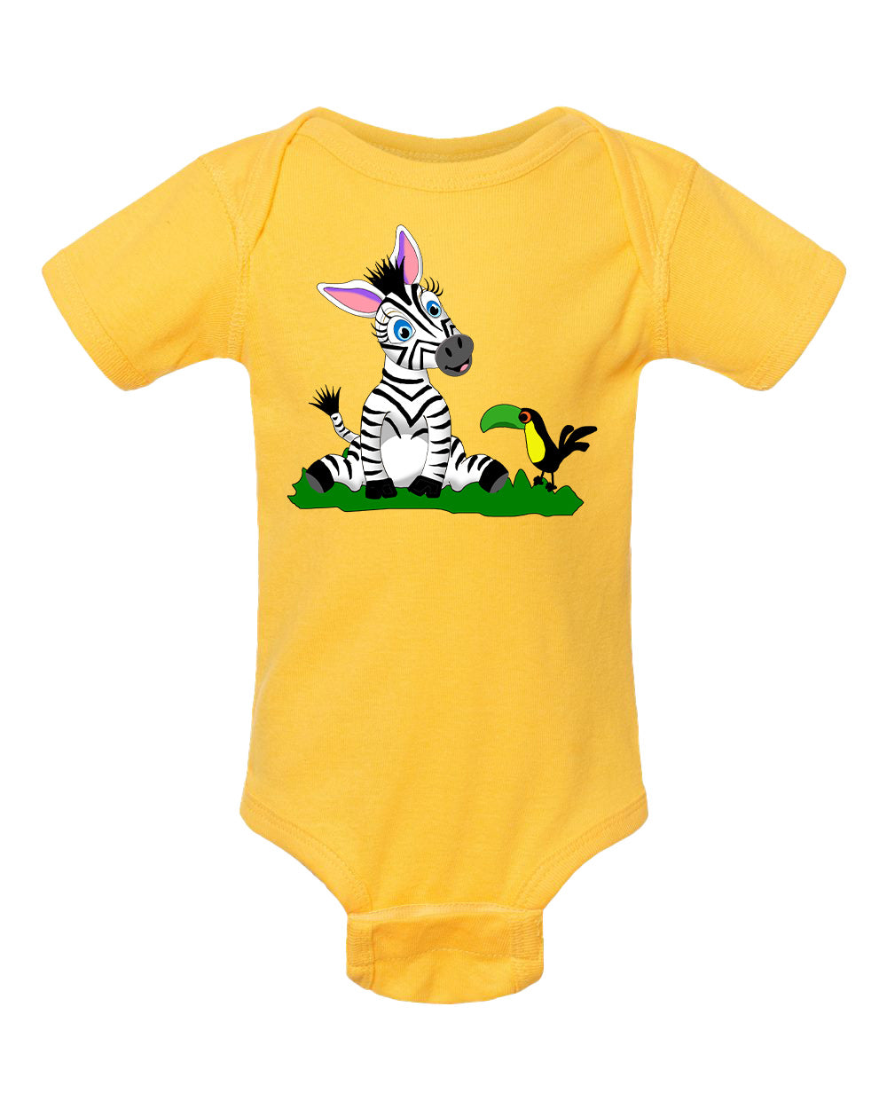 Zebra on Onesie
