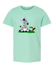 Load image into Gallery viewer, Zebra Kid&#39;s T-shirt

