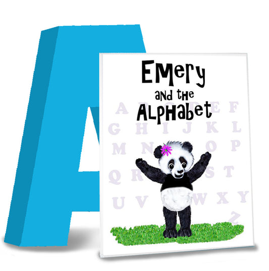 Personalized Panda Alphabet Book