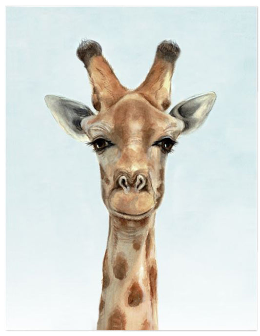 Watercolor print - Giraffe